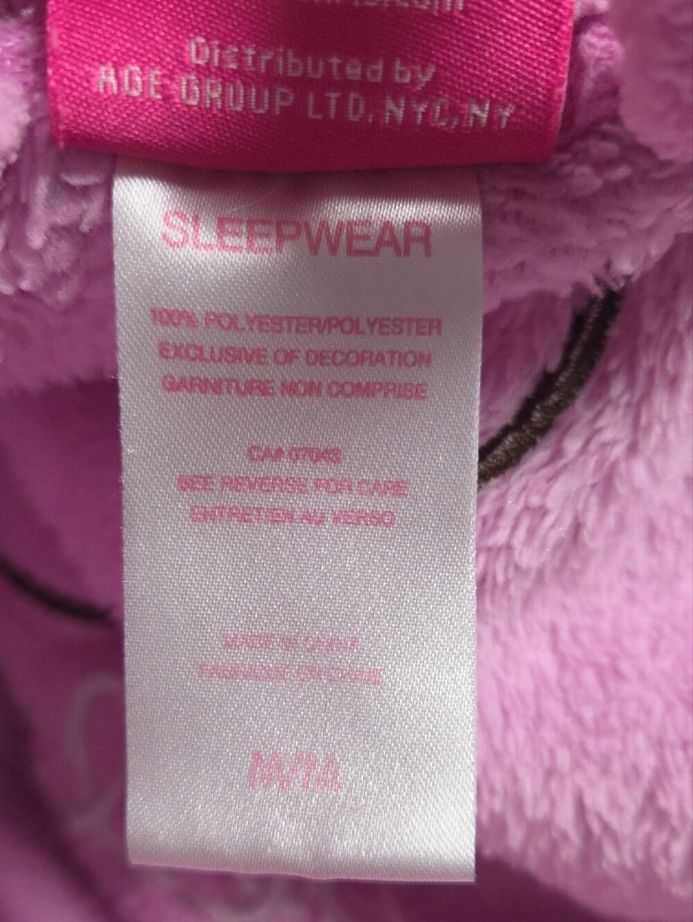 Hello Kitty Hooded Fleece Robe - Picture 7 of 8